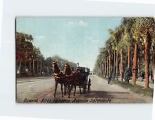 Postcard Avenida Sarmiento Palermo Buenos Aires Argentina picture