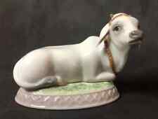 LLADRO SACRED COW FIGURINE #8123 BRAND NIB HINDUISM RELIGIOUS WHITE SAVE$$ F/SH picture