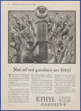 Vintage 1929 ETHYL Gasoline Gas Pump Gas Station Ephemera 20's Print Ad picture