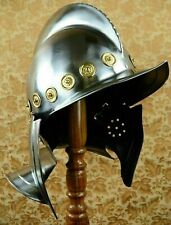 Medieval Bellows Face Sallet Helmet crusader-wallace-helmet Reenactment Rep FR82 picture
