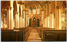 Postcard - Interior of St. Helena's Cathedral, Helena, Montana picture