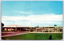 Postcard NV Las Vegas Nevada Motel Monie Marie c1950s Now Showcase Mall H36 picture