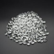 200Pcs/Set 14MM Transparent K9 Crystal Beads Chain Refraction Glass Chandelier  picture