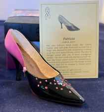 Just the Right Shoe ~ PATRICIA ~ 25212 ~ 2001 ~ COA ~ NIB~ Mint ~ Breast Cancer picture