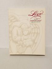 Vtg Retired 1995 Longaberger Pottery LOVE Angel Series Cookie Mold picture