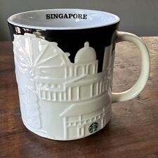 2013 Starbucks Coffee 16oz Mug - SINGAPORE - Raised Relief Design EUC picture