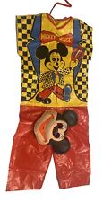 VTG Walt Disney Ben Cooper 1976 Mickey Mouse Costume Small Ages  4-6 For Display picture