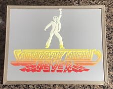 8”x10” John Travolta Saturday Night Fever 1977 Carnival Prize Mirror Disco picture