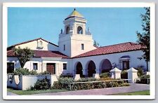 City Hall Santa Maria California CA Postcard UNP VTG Taylorchrome Unused Vintage picture