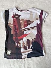 Disney Star Wars Black Spire Outpost Galaxy’s Edge T-Shirt Youth M Chewie R2-D2 picture