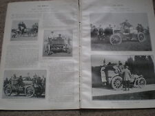 Photo article USA Millionaire motorists Astor Bostwick keene Wolfe Whitney 1903 picture