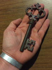 Victorian Skeleton Key Cathedral Cast Iron SOLID METAL Cathedral Master Door WOW picture
