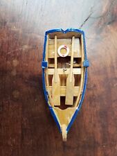 Miniature Wood Rowboat Nautical Beach Cottage Home Decor picture