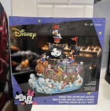 Disney Halloween Animated Pirate Ship Lights And Music Mickey Mouse Costco New picture