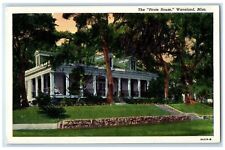 c1940s The Pirate House Exterior Waveland Mississippi MS Unposted Trees Postcard picture