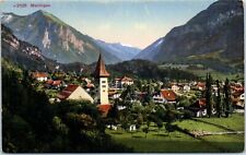 Panoramic View of Meiringen, Bern, Switzerland Postcard picture