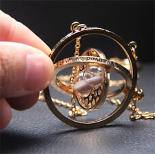 Harry Hermione Potter Time Turner Sand Spin Necklace Pendant Retro New Gift picture