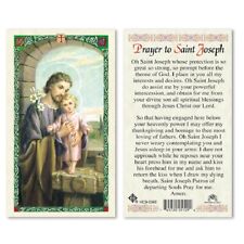 Prayer to Saint Joseph - Laminated Prayer card picture