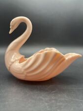 Vintage Lenox Porcelain Swan, 3 5/8 inches tall Dish Pink picture