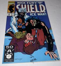 Nick Fury Agent of SHIELD #28 Ice War Wolverine 1991 Marvel Comics VF/NM picture