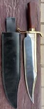 Massive Big Gil Hibben Old West Bowie Hunting Knife - Quality w/Sheath GH5069 picture