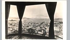 MARINA DISTRICT FROM PAC HEIGHTS CONVENT san francisco ca rare and original rppc picture