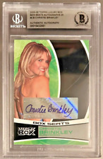 2005-06 Topps Luxury Box Christie Brinkley Box Seats Auto/Autograph #/25 BGS picture