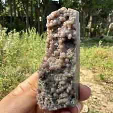 115g natural Grape agate obelisk mineral quartz crystal specimenhealing picture