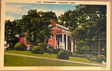 Kingsport Tennessee Rotherwood Residence Postcard c1930 picture