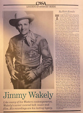 1996 Country Singer Jimmy Wakely picture