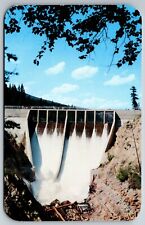 Bonners Ferry Municipal Dam Damsite Moyie Springs Highway 2 Idaho  Postcard picture