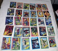 Marvel Universe 1990 Impel Trading Cards Lot Of 30 Series 1 No duplicates VF/NM picture