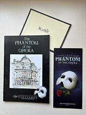 Phantom of the Opera Musical Theatre Programme JOHN OWEN JONES SOFIA ESCOBAR picture