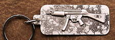 Empire Pewter MP5A2 Gun Keychain / Keyring  picture