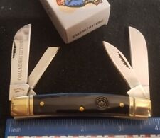 Popular Mountain Congress Knife, Coal Miners Ed. Black Composite Handles, 11064 picture