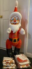 44 Inch Inflatable Santa Claus New in Bag Vintage picture