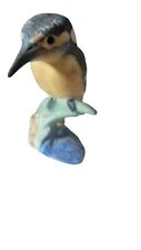 Vintage Porcelain Kingfisher Bird Figurine, Small Kingfisher Bird Figurine picture