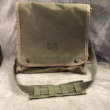 US Military Canvas Map & Photograph Case with Strap OD-7  picture