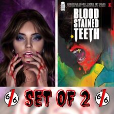🔥🦇 BLOOD STAINED TEETH #1 SET COHEN 616 Premium Virgin Variant & Ward Main picture