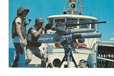 Vintage Mike Roberts Postcard Vietnam War SC11975 Operation Game Warden Sampans picture