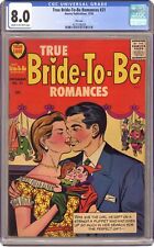 True Bride to Be Romances #21 CGC 8.0 1956 4275106008 picture
