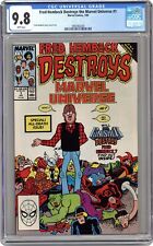 Fred Hembeck Destroys the Marvel Universe #1 CGC 9.8 1989 3985982009 picture