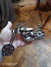 Motorcycle Bronze Chopper BoltsNuts Biker Core Harley Davidson Handmade Folk Art picture