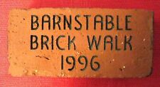 Barnstable, MA, Rare Promotional Brick, 1996 Brick Walkways, Cape Cod picture