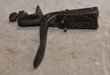 Super rare antique H L Johnson knife axe sharpener patent 1888 90 cast iron tool picture