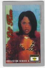 1998 Lil Kim Collector Series 2 Spotlite AWA Corp Blank Back Sticker picture