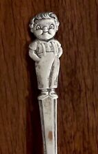 Campbell's Soup Int'l Silver Plate Co. Boy Soup Spoon SIGNED 60s picture