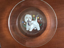 Westie Handpainted Plate picture