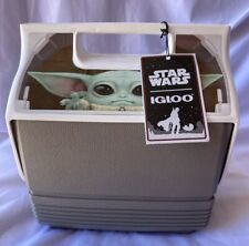 NWT Igloo Playmate Star Wars Mandalorian THE CHILD Baby Yoda MINI 4 QT 3L Cooler picture