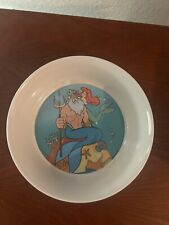Vintage Little Mermaid Collector Cereal Bowl Disney Zak Designs melamine  picture
